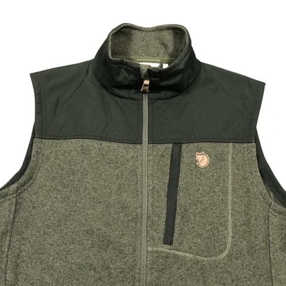 Men's Green Vest - Picture 3 of 11